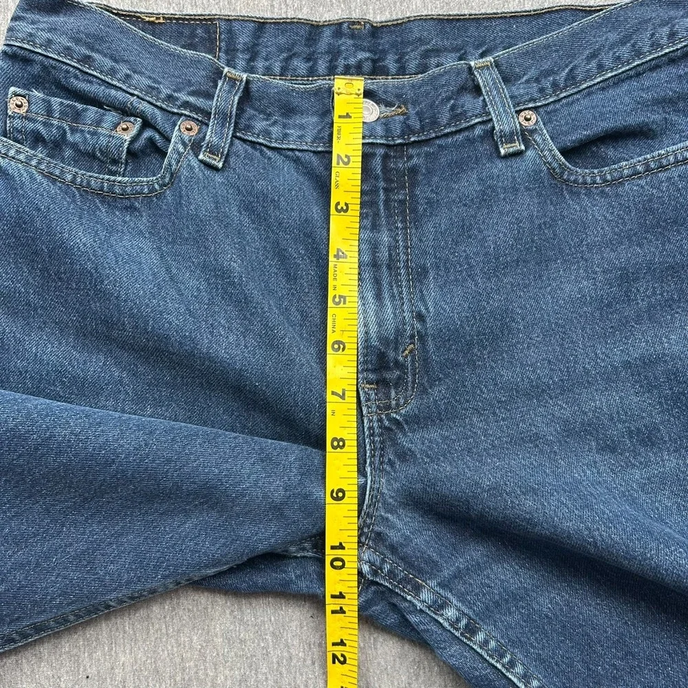 Levis 515‎ Boot Cut Low Rise Jeans Womens 12 Petite (32x27) Blue Denim Pants USA